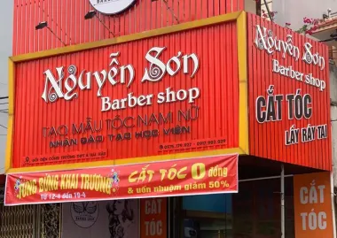 BẢNG HIỆU ALU CHỮ NỔI SALON TÓC