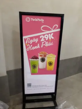 BẢNG STANDEE CHÂN ĐỨNG