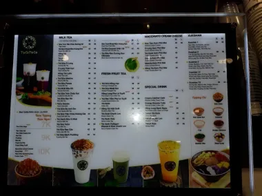 HỘP ĐÈN STANDEE - TRANH ĐIỆN MENU