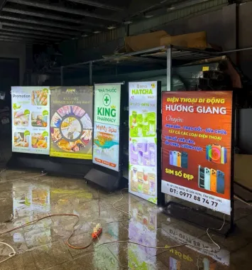 HỘP ĐÈN STANDEE - TRANH ĐIỆN MENU