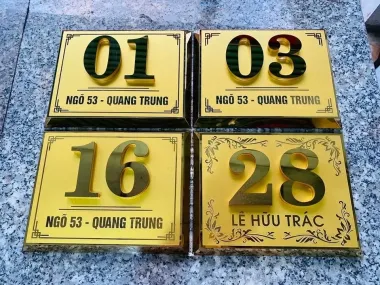 THIẾT KẾ BẢNG HIỆU VÀ BÁO GIÁ THEO YÊU CẦU