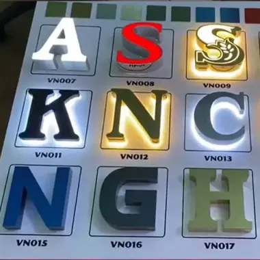 CHỮ NỔI MICA - ALU - INOX